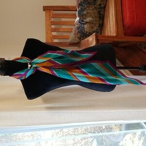 ANNE KLEIN Vintage 90s Silk Scarf Japan